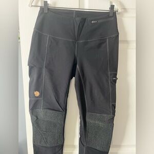 Fjallraven Women's Black Outdoor Pants
